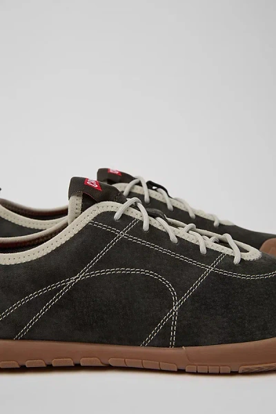 CAMPER PEU PATH+ LEATHER SNEAKER IN GREY, MEN'S AT URBAN OUTFITTERS