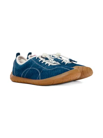 Camper Babies' Peu Path Nubuck Sneakers In Blue