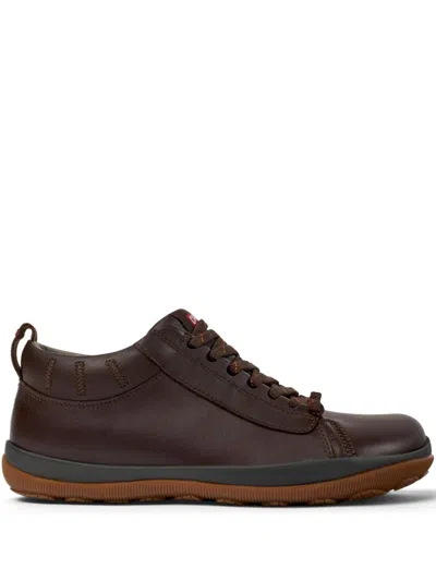 Camper Peu Pista High-top Sneakers In Braun