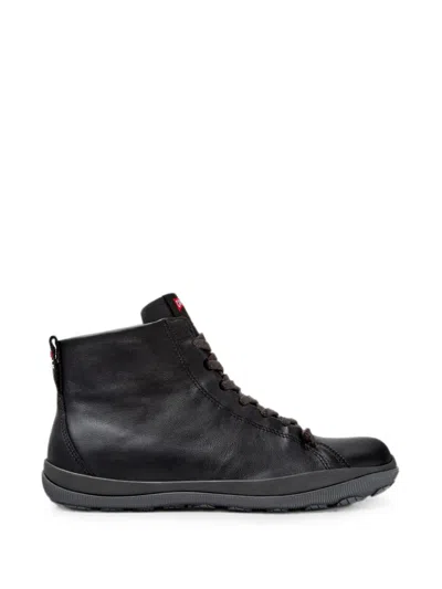 Camper Peu Pista Gm Ankle Boots In Black