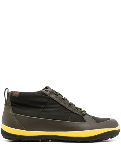 Camper Peu Pista Gm High-top Sneakers In Green