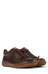 Camper Peu Pista Gm Leather Lace-up Sneakers In Brown