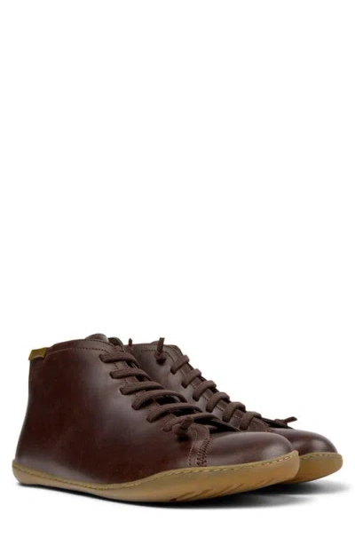 Camper Peu Pista Waterproof Sneaker In Brown