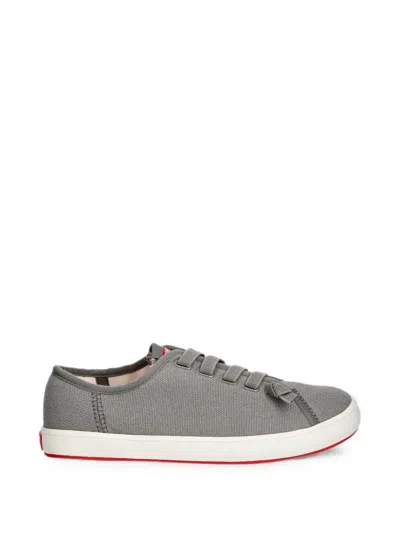Camper Peu Rambla Ii Lace-up Canvas Sneakers In Animal Print