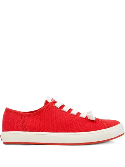 Camper Peu Rambla Ii Lace-up Sneakers In Red