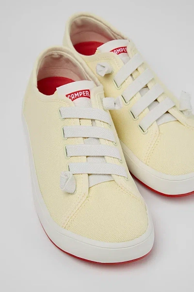 Camper Peu Rambla Ii Textile Sneaker In Yellow, Women's At Urban Outfitters