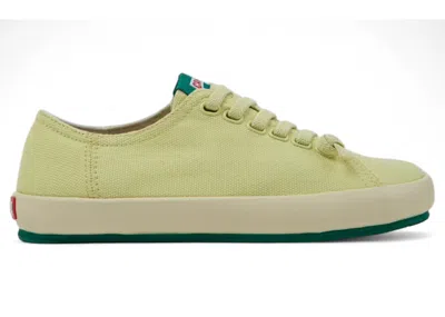 Pre-owned Camper Peu Rambla Sneaker Recycled Cotton (women's) Sneakers In Yellow