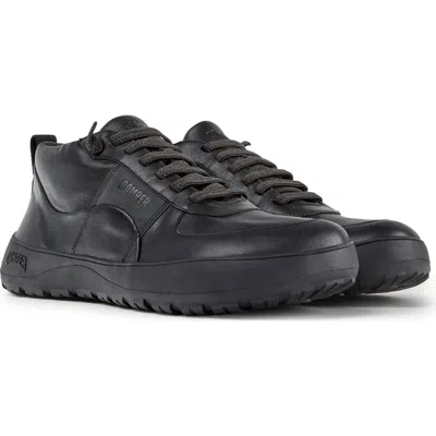 Camper Peu Serra Gore-tex Leather Sneaker In Black