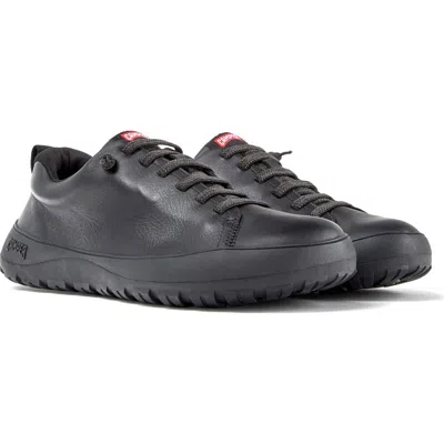 Camper Peu Serra Gore-tex Waterproof Leather Sneaker In Black
