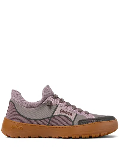 Camper Peu Serra Knitted Sneakers In Multi