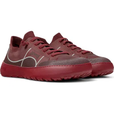 Camper Peu Serra Slip-on Sneaker In Burgundy