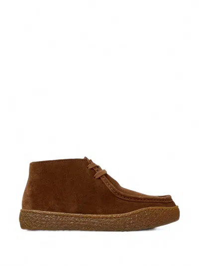 Camper Peu Terreno Ankle Boots In Brown