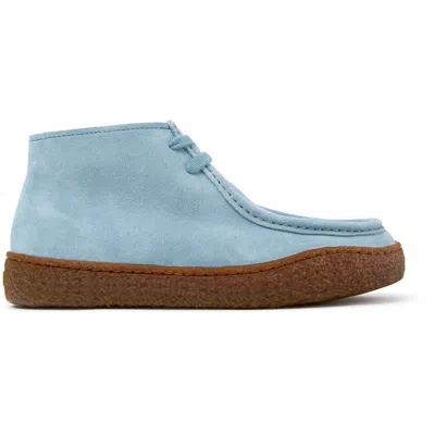 Camper Peu Terreno Leather Boots In Blue