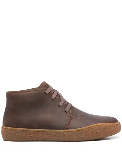 Camper Peu Terreno Boots In Grey