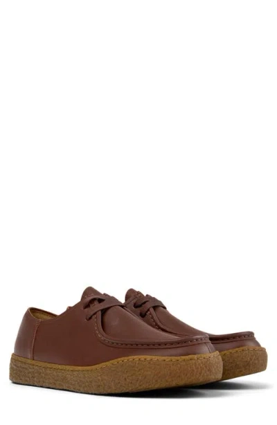 Camper Peu Terreno Lace-up Shoes In Brown