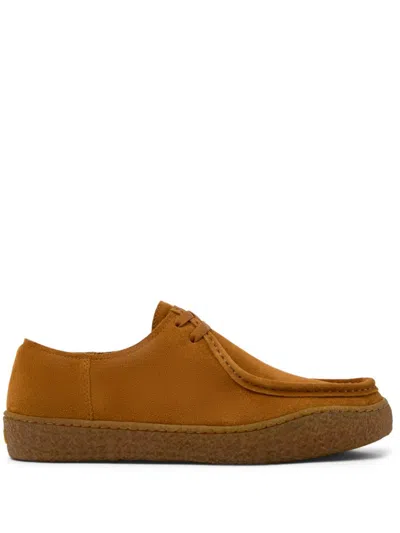 Camper Peu Terreno Derby Shoes In Brown