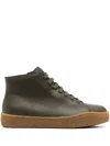 Camper Peu Terreno High-top Sneakers In Green