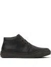 Camper Peu Terreno Lace-up Leather Desert Boots In Gray