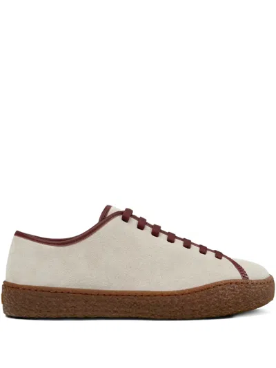 Camper Peu Terreno Lace-up Sneakers In White
