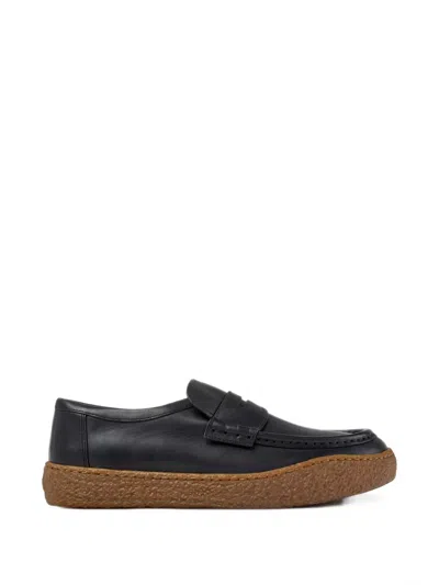 Camper Peu Terreno Leather Loafers In Black