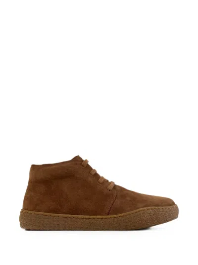 Camper Peu Terreno Suede Boots In Brown