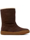 Camper Peu Suede Boots In Brown