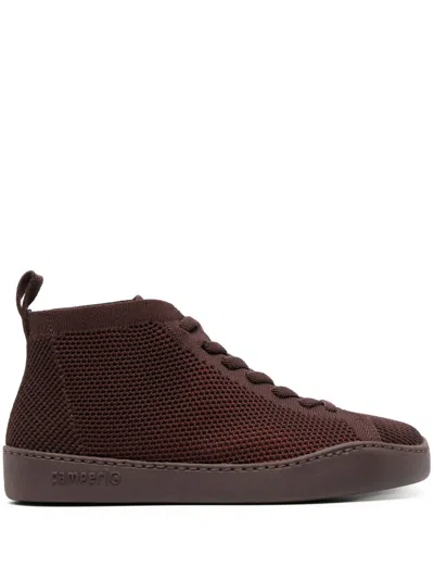 Camper Peu Touring High-top Sneakers In Brown