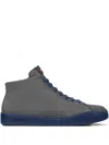 Camper Peu Touring Lace-up High-top Trainers In Gray