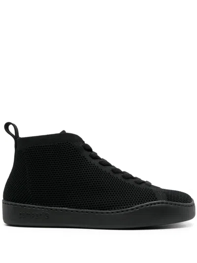 Camper Peu Touring Lace-up Sneakers In Black