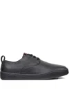 Camper Peu Touring Leather Sneakers In Black