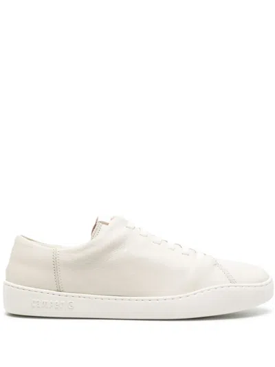 Camper Peu Touring Leather Snekaers In White