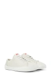 Camper Lace-up Low-cut Casual Shoes In White Natural