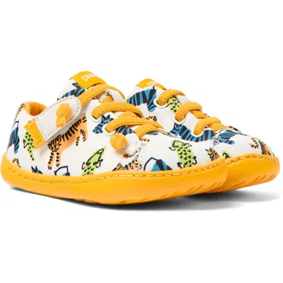 Camper Kids' Smart Casual Shoes For First Walkers In White,orange,blue
