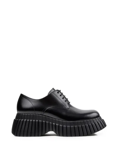 Camper Pix Bcn Platform Derby Shoes In Black