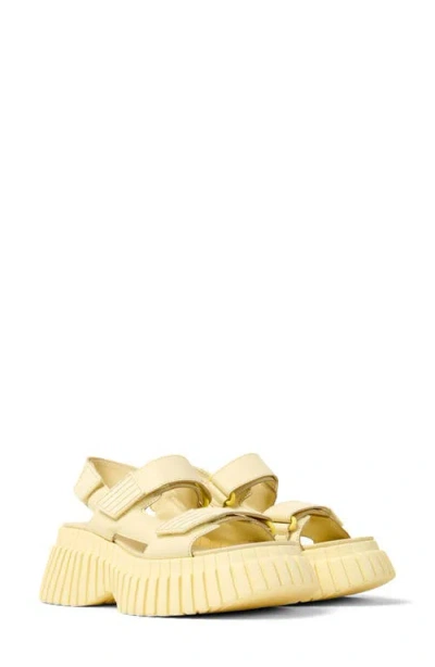 Camper Pix Bcn Platform Sandal In Multi