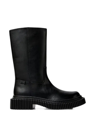 Camper Pix Berlin Ankle Boots In Black