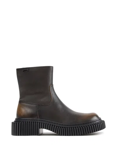 Camper Pix Berlin Ankle Boots In Multi