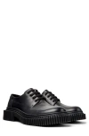 Camper Lace-up Platform Shoes In Black
