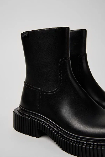 Camper Pix Berlin Leather Ankle Boot In Black, Women's At Urban Outfitters