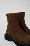 Camper Zip-fastening Boots In Brown