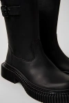 Camper Pix Berlin Leather Moto Boot In Black, Women's At Urban Outfitters In Black