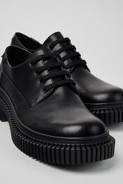 CAMPER PIX BERLIN LEATHER OXFORD SHOE IN BLACK, MEN'S AT URBAN OUTFITTERS