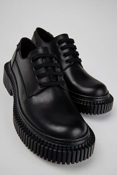 Camper Pix Berlin Leather Oxford Shoe In Black, Women's At Urban Outfitters