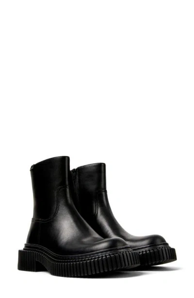 Camper Pix Berlin Zip Boot In Black
