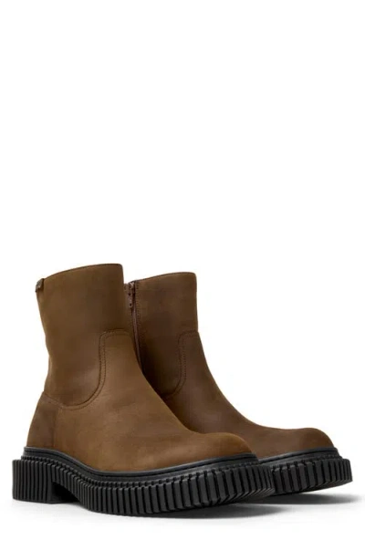 Camper Pix Berlin Zip Boot In Brown