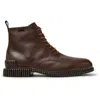 Camper Pix Leather Ankle Boot In Brown