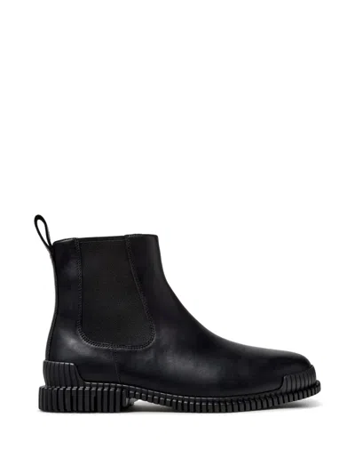 Camper Pix Chelsea Boots In Black