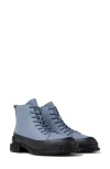 Camper Pix Combat Boot In Blue