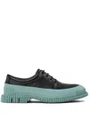Camper Pix Derby Shoes In Black