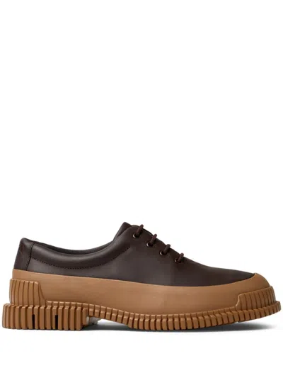 Camper Pix Derby Shoes In Bunt